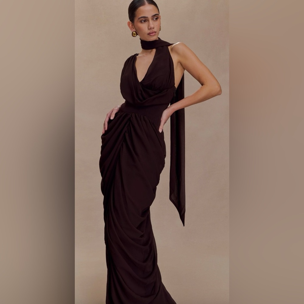 Alex chiffon maxi dress
